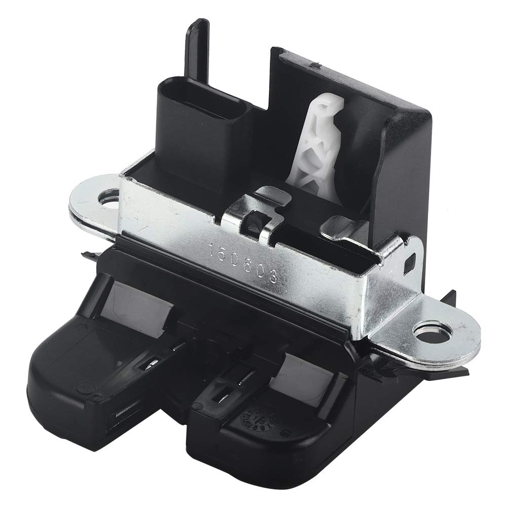 Qiilu ABS Trunk Lock Latch, Tailgate Rear Trunk Lid Lock Latch for Golf/SEAT Altea/II/Toledo III (OE: 1K6827505E)
