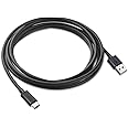 Todlinkoc USB Cable Cord Wire Compatible for Fifine Gaming USB Microphone A6V AM8 K688 A8 TANK3 AM8T K658 K651, Compatible for RODE NT-USB Mini/PodMic USB Condenser USB Microphone, Black
