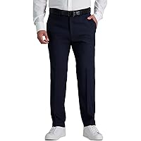 Perry Ellis Portfolio Men's Modern Fit Stretch Resolution Dress Pant, Navy  Subtle Plaid, 30W x 30L at Amazon Men's Clothing store