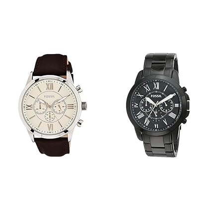 Quartz Movement Chronograph Blue Dial Mens Watch