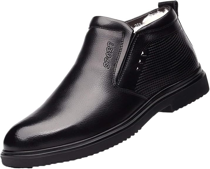 Kirposh Herren Barfußschuhe - Handgenähte Lederschuhe Wasserdicht Outdoor Sneaker (Mehrfarbig)