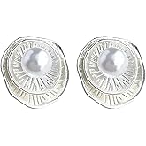 LIGHT RAIN Clip-On Earrings, All-Day Wear Gold & Silver Plated Stud, Hoop, Dangle Design Jewelry for Non-Pierced Ears