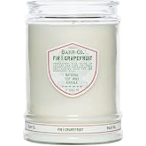 Barr-Co. Fir &amp; Grapefruit Glass Tumbler Candle, 20 oz | Woody Citrus Scent, Long Burning Soy Wax Candle, Scented Candles for Home, Bathroom &amp; Office, 120-Hour Burn Time