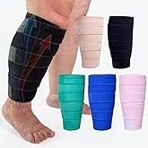 Beltwell® Lymphedema Compression Calf Wrap – Adjustable Calf Brace Sleeve for Men & Women, Swelling, Edema, Varicose Veins & Circulation Support – Pain Relief
