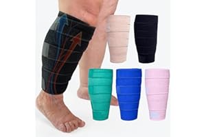 Beltwell® Adjustable Calf Compression Wrap for Swelling, Lymphedema, Edema, Lipedema & Poor Circulation – Leg Support for Tra