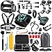 SmilePowo 48-in-1 Accessories Kit for GoPro Hero 8 Max 7 6 5 4 3 3+ 2 1 Black GoPro 2018 Session Fusion Silver White Insta360 DJI AKASO APEMAN YI Campark SJCAM XIAOMI Sony Sports DV Action Camera primary