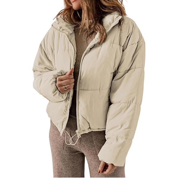 Dokotoo Jackets for Women Warm Winter Clothing for Women Stand