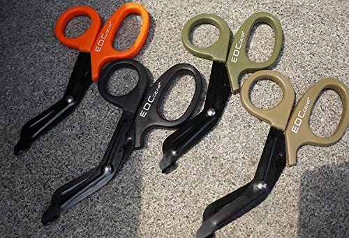 EDC 6" Prestige Bandage Paramedic Medical EMT Scissor tactical gear (green)