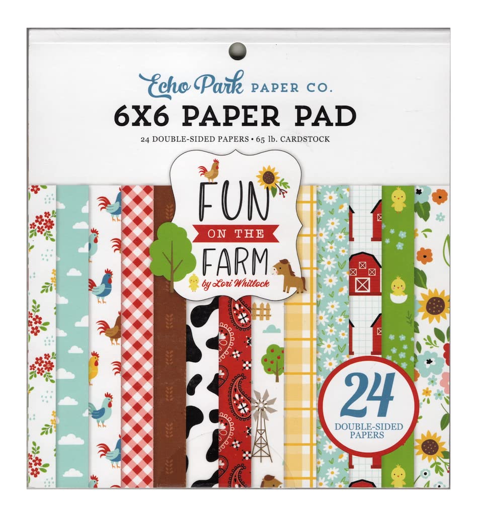 Fun On The Farm 6x6 Paper Pad