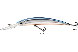 Yo-Zuri R1206-BT Crystal Minnow Deep Diver Walleye (F) 110Mm 4-3/8", One Size