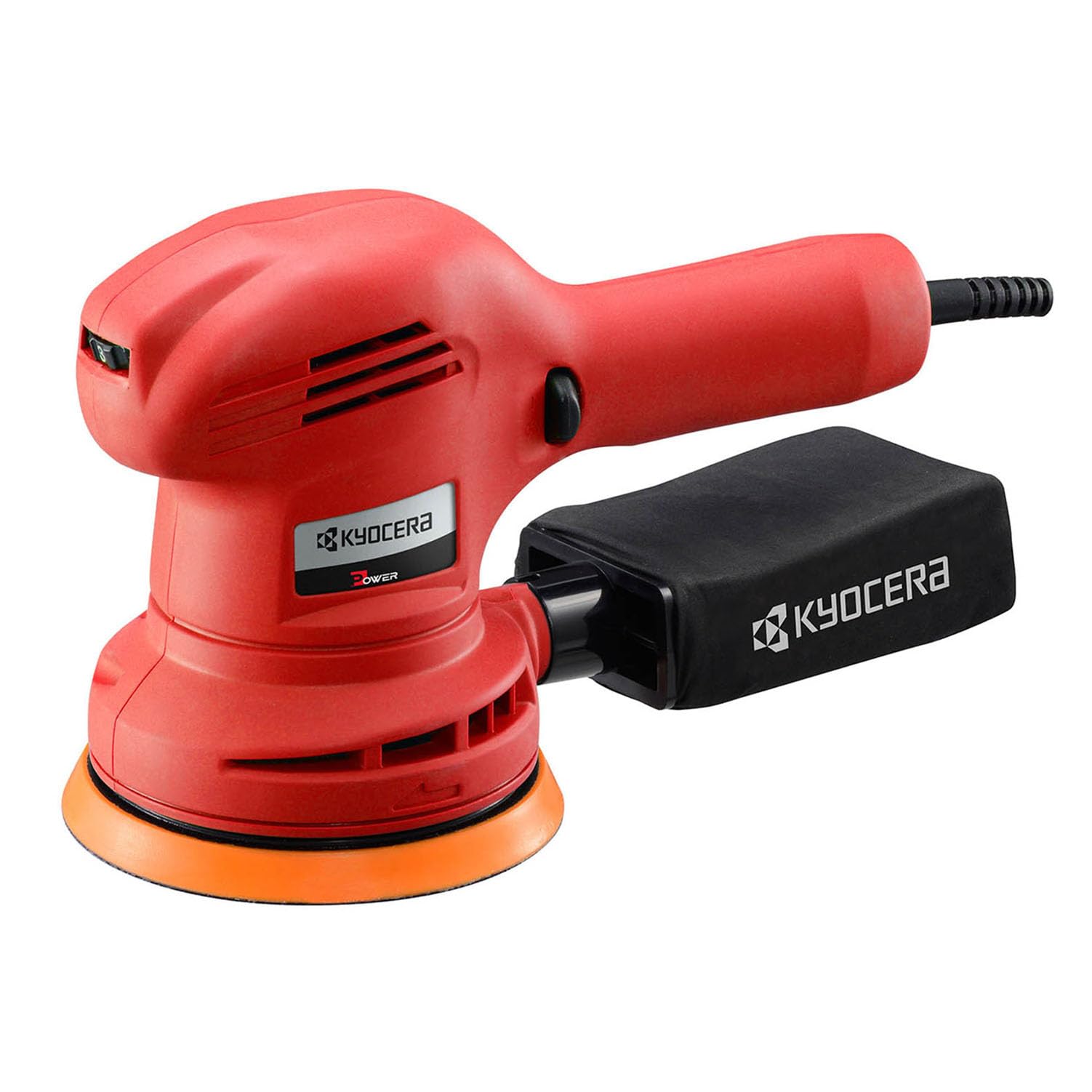 京セラ(Kyocera) 旧リョービ サンダポリッシャー AC100V式 RSE-1250 637062A 637054B【手磨きの手間を1台で軽減】【車磨き・油膜・うろこ取り・鏡面磨きに】 【磨き傷や研削ムラが発生しにくいので初心者でも安心】 ペーパー寸法125mm パッド寸法123mm 用途に合わせて回転数を変えられる回転調節ダイヤル付 回転数6000~12000min-1商品画像