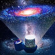 Kids Night Light Projector - Star Light Projector with USB Cable, 360 Degree Rotation Kids Star Projector Lamp Bedroom Star Projector Night Light Best Gifts for Kids - 7 Sets of Film