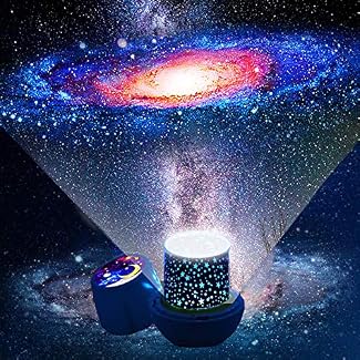 Kids Night Light Projector – Star Light Projector with USB Cable, 360 Degree Rotation Kids Star Projector Lamp Bedroom…