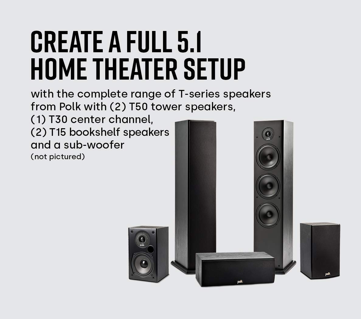polk audio tower speakers t50