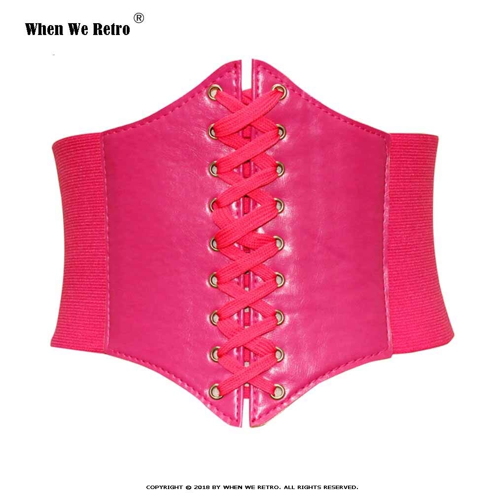 pink waist cincher