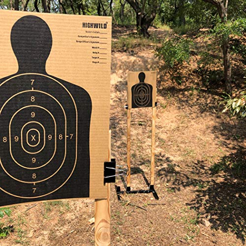 Highwild Paper Shooting Targets Silhouette Cardboard Targets for