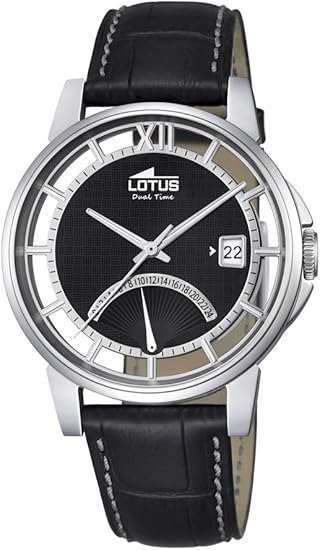 Lotus Reloj Hombre de Analogico con Correa en Cuero 18325/2