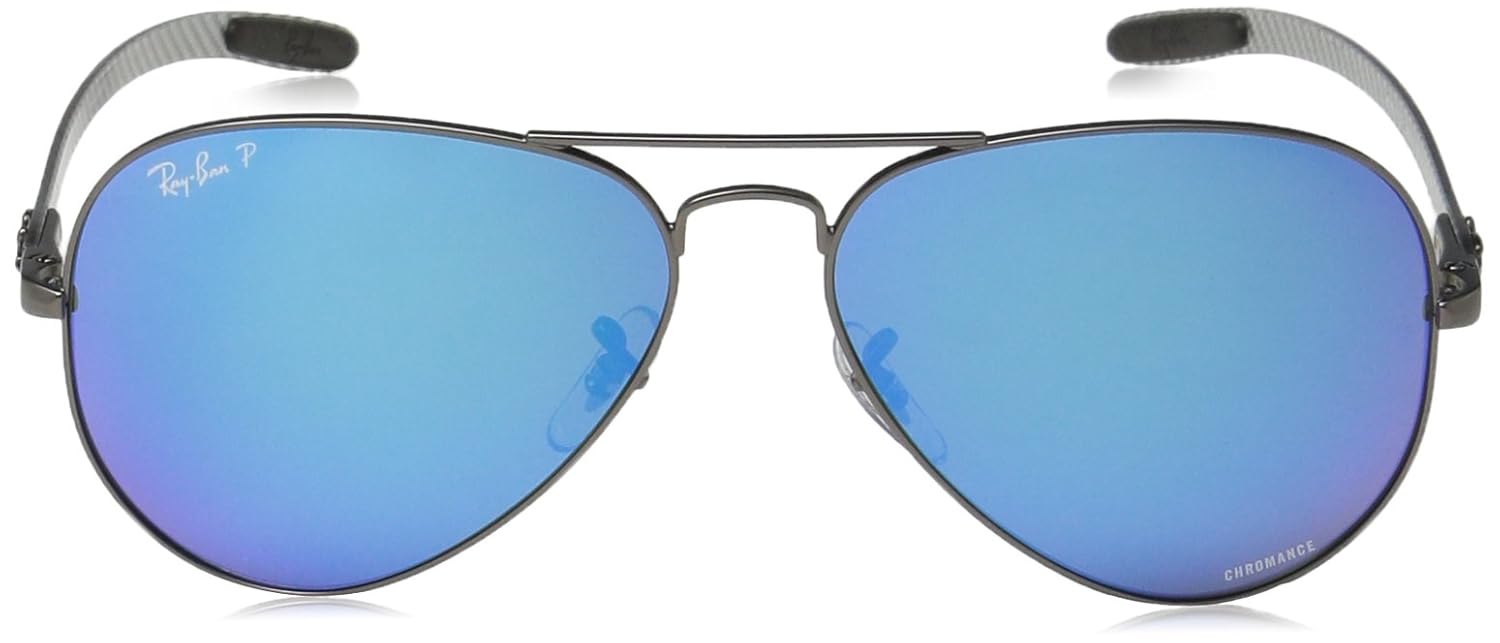 RayBan Aviator RB8317CH 029/A1 58mm Gunmetal / Blue Mirror Chromance Lens eBay