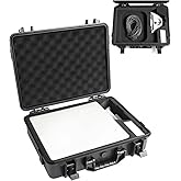 Waterproof Hard Starlink Mini Case for Starlink Mini Dish Kit, Portable Carrying Case with Precision Cut Foam for Accessories