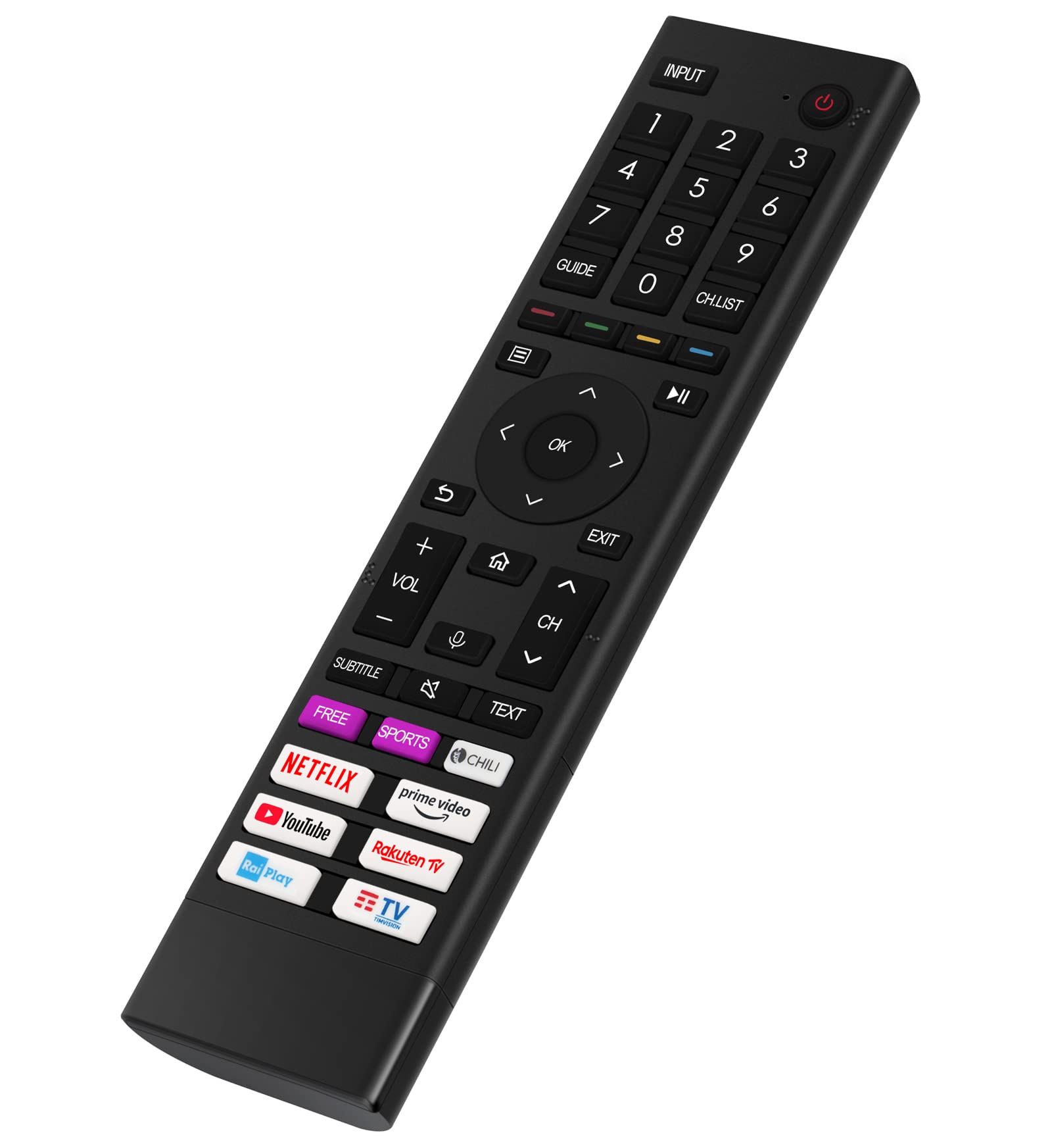 Replaced Voice Remote Fit for ERF3C80H Hisense TV 43A6BG 50A6BG 55A6BG 58A6BG 65A6BG 70A6BG 75A6BG 85A6BG ERF3A80 ERF3B80H ERF3D80H ERF3E80H ERF3H80H ERF3I80H ERF3A80 ERF3B80H ERF3C80H ERF3D80H