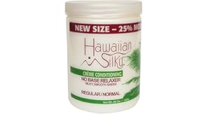 Hawaiian Silky no base relaxer, regular, White, 20 Ounce