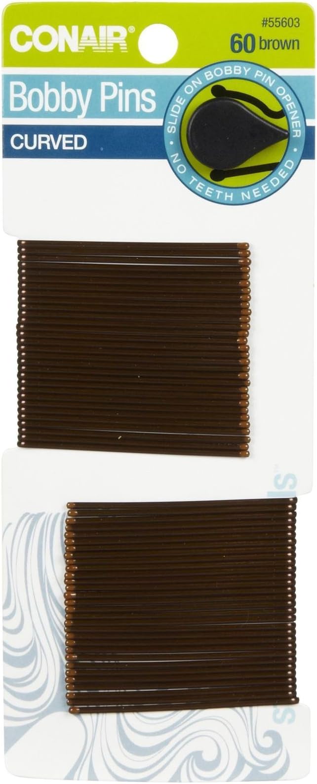 Conair Curve Bobby Pins 60 Count