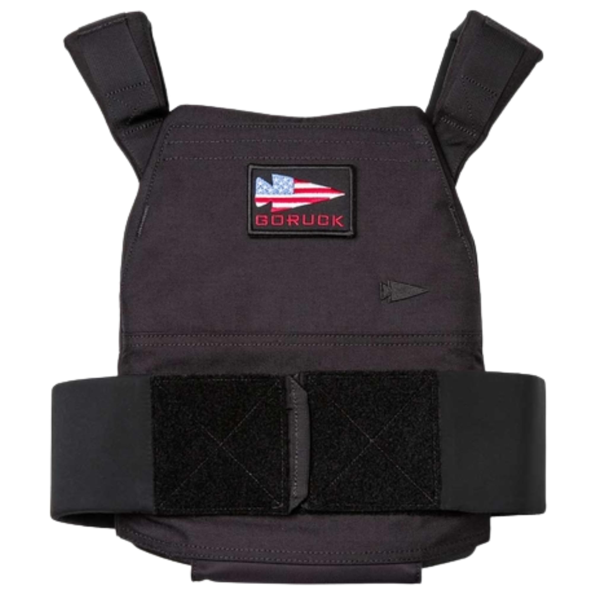 Photo 1 of GORUCK Rucking Weighted Vest for Men and Women - Ergonomic Design for Walking, Running, and Weight Loss Training - Adjustable Weight Vest with Strorage Pocket - L/XL Black