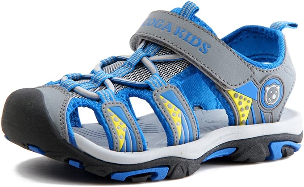  | JACKSHIBO Girls Boys Summer Beach Breathable Athletic Closed-Toe Sandals for Kids(Toddler/Little Kid/Big Kid) | Sandals