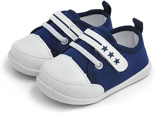 Amazon Xiaoliubao 赤ちゃん靴 フォーマルベビーシューズ ファーストシューズ 女の子 男の子 スニーカー 歩行練習 履き心地いい 記念日 出産お祝いプレゼント 0 24ヶ月 内存13cm ブル ファーストシューズ