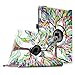 Fintie iPad mini 1/2/3 Case - 360 Degree Rotating Stand Case Cover with Auto Sleep / Wake Feature for Apple iPad mini 1 / iPad mini 2 / iPad mini 3, Love Tree