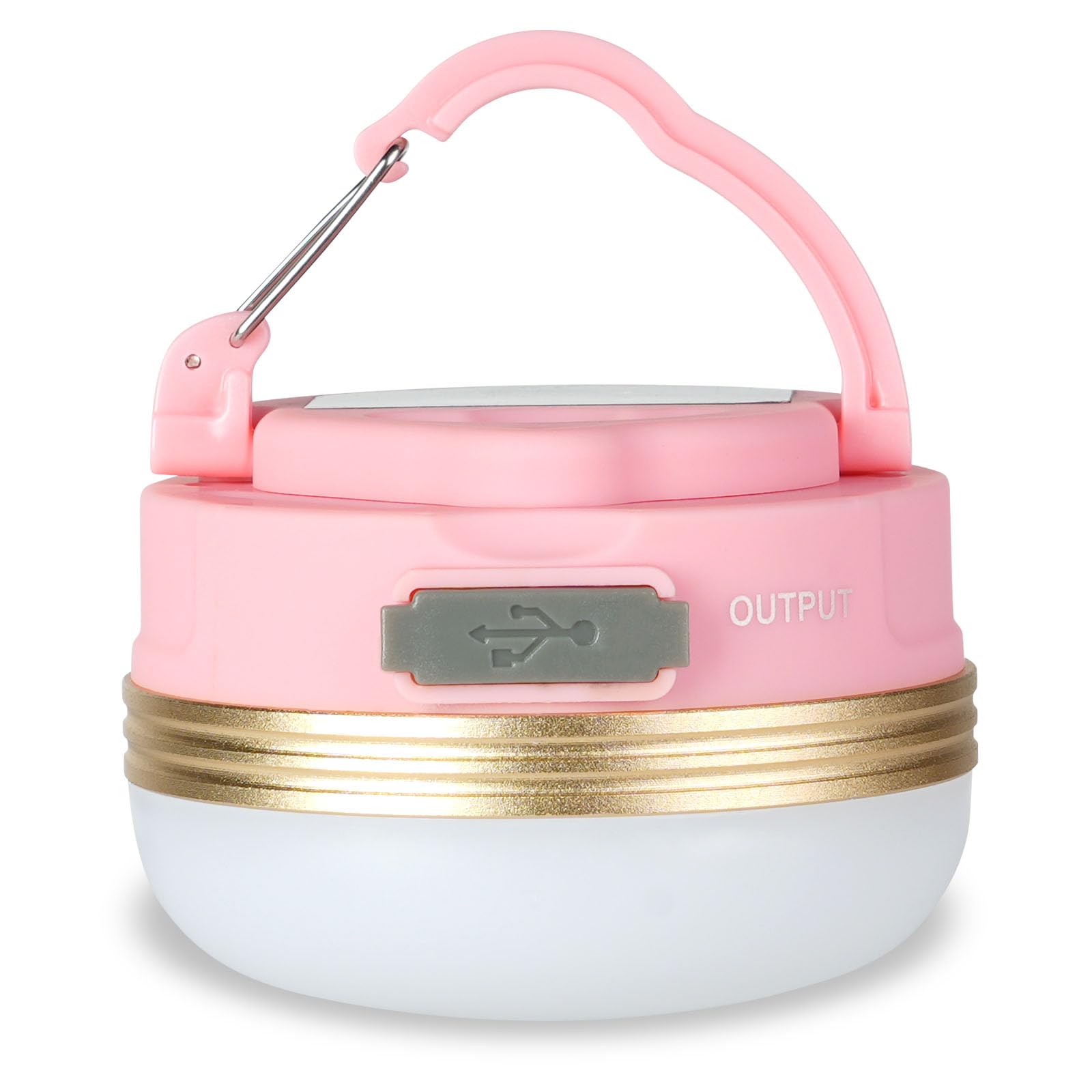 Flintronic Camping Lantern, USB Rechargeable Glare LED Tent Light with Magnetic Base, Waterproof Portable Outdoor Light, 3 Modes with SOS for Hiking, Fishing, Emergency, Home — image 1