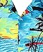 V.H.O. Funky Hawaiian Shirt, Shortsleeve, Surf, Turquoise, XL