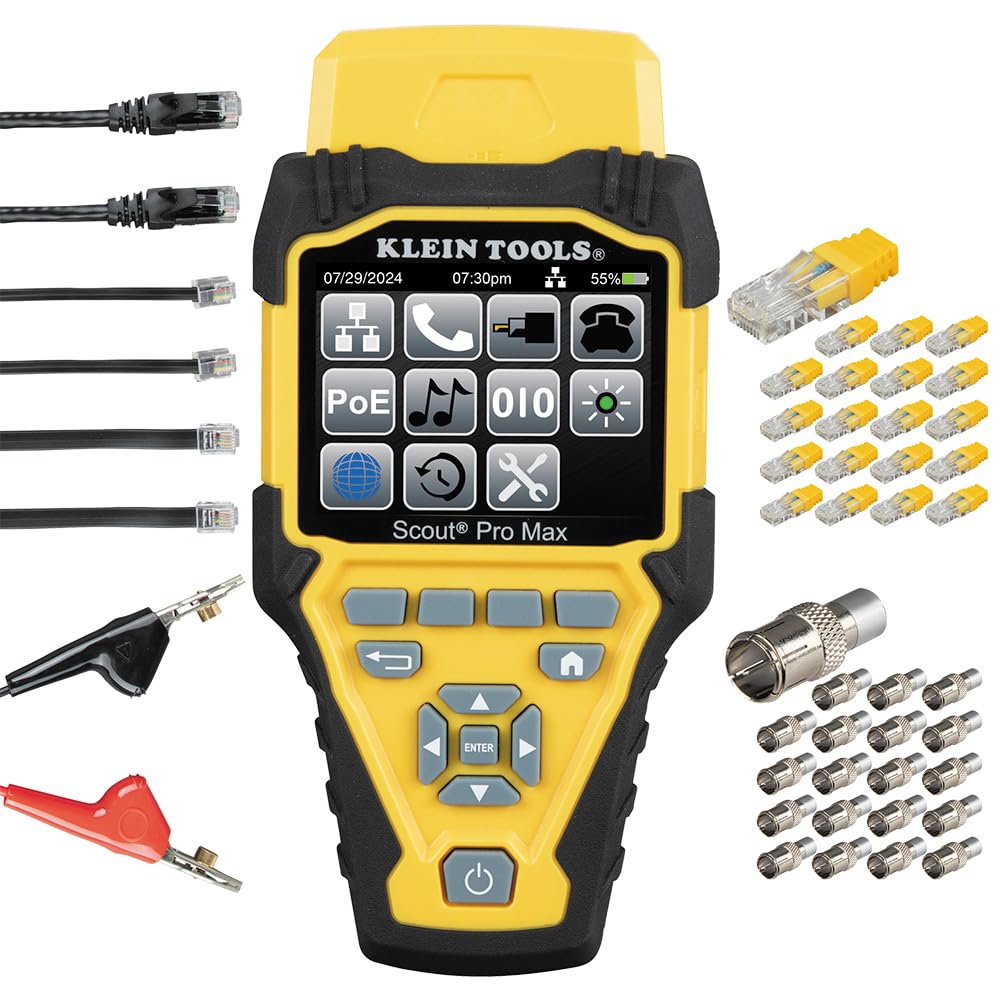 Klein Tools VDV501-770 Cable Tester Set, Scout Pro