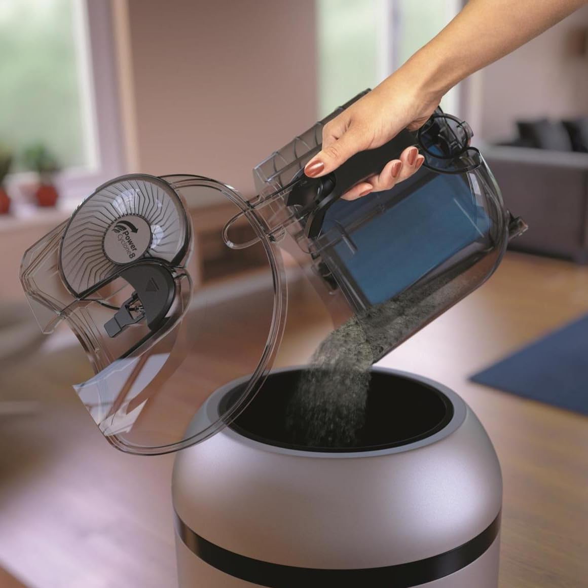 PHILIPS PowerPro Expert Beutelloser Staubsauger – Kompakt, 900-W-Motor, PowerCyclone 8 Technologie für Starke Saugleistung, Multi-Oberflächen-Reinigung, Allergy Lock, Super Turbo Bürste (FC9745/09) 6