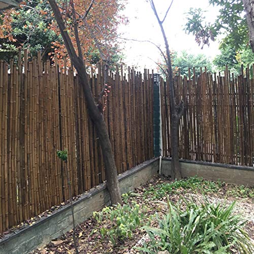 GZHENH Gartenzaun Bildschirm, Sonnenschutz Karbonisierter Zaun Terrasse Sichtschutzzaun Gartenarbeit Hofmauer Dekoration… – Bild 6