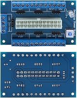 fasient 24/20-pin ATX Power Supply Board Module Adapter 24 Amp Screw Terminal view 7