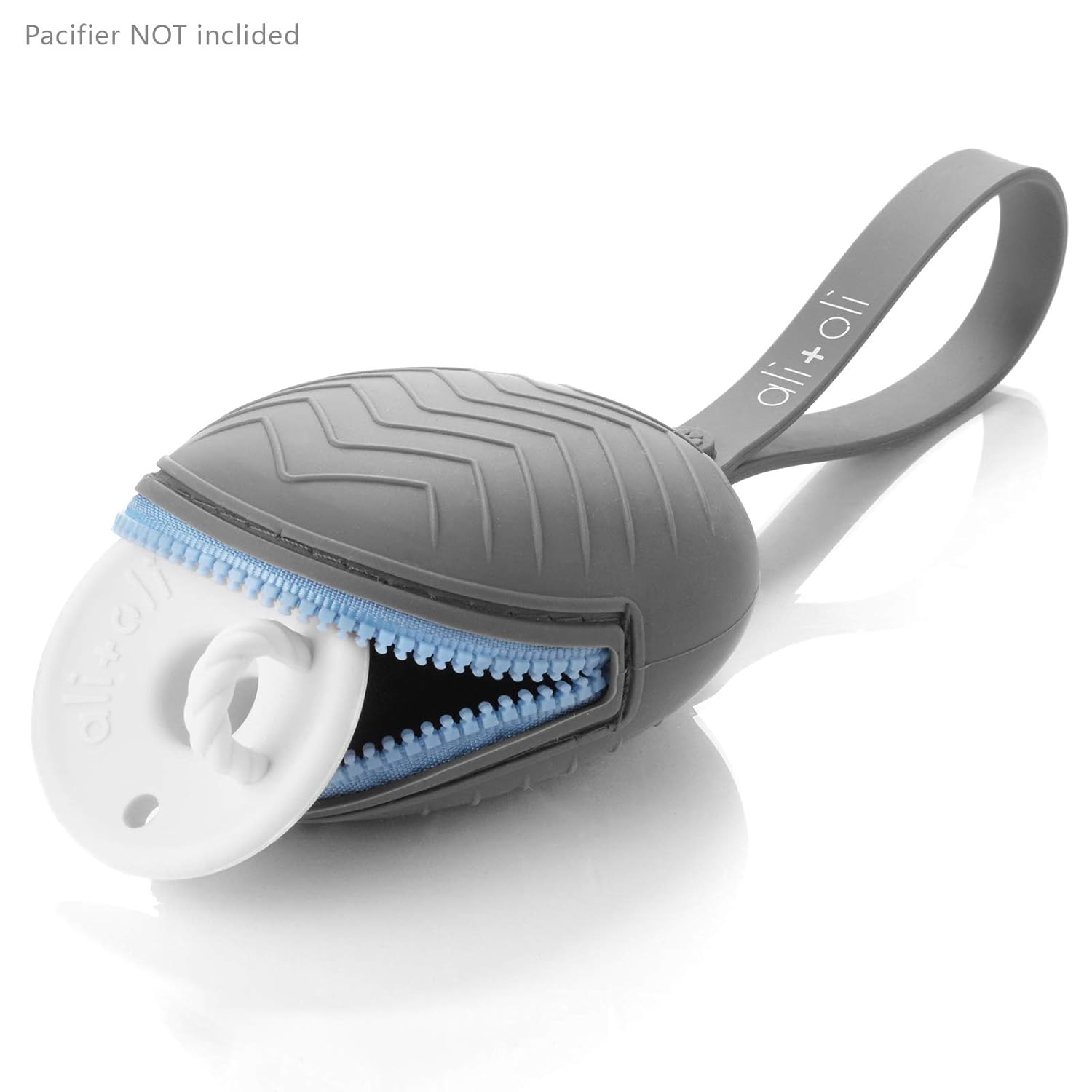 Ali+Oli Pacifier Holder Case (Grey) : Baby