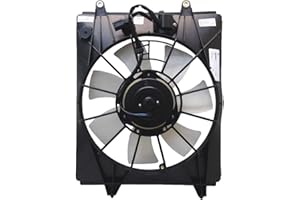 SUNBELT RADIATORS A/C Condenser Fan Assembly Compatible With Honda Fits 10-11 CR-V 2.4L