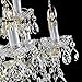 30pcs Chandelier Crystals Beads Clear Glass Teardrop Pendants Crystal Chandeliers Parts Beads for Chandeliers