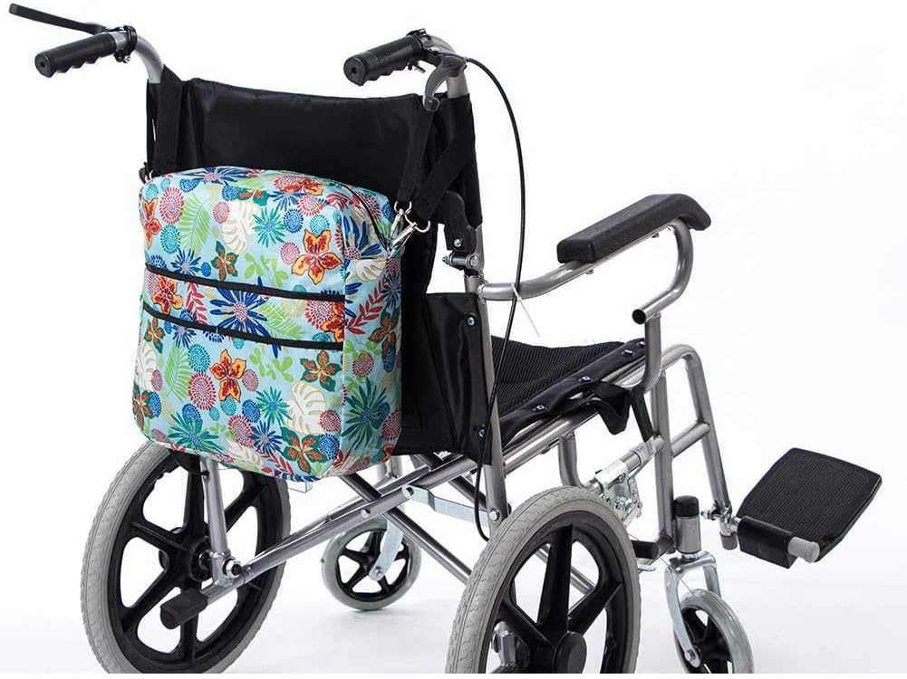 Wheelchair Bag, Wheel Chair Storage Tote Accessories for Elderly & Handicap as Christmas Gift, Fits Most Walker, Scooter, Seat/Chair, Rollator or Electric Wheelchairs: Health & Personal Care