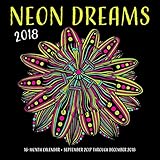 Neon Dreams 2018: 16 Month Calendar Includes September 2017 Through December 2018 by Editors of Rock Point