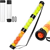 ENDUOR Collapsible Pickleball Pickup Tube for Pickleballs - Holds 17 Balls, Portable Pickleball Retriever Tool