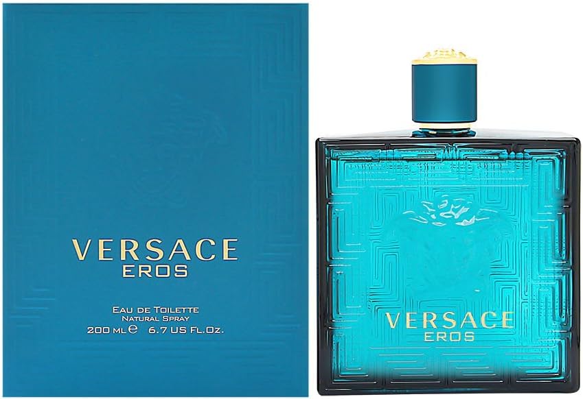 Versace EDT Spray 200 ml Men Fragrance Mint Tonka Vetiver Cedar