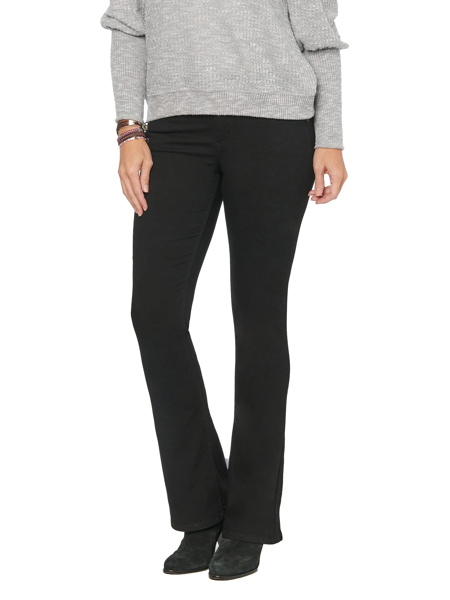 Democracy Women's Petite Ab Solution Itty Bitty Boot Black Image