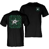 Blue 84 NHL Officially Licensed T-Shirt Front/Back Curl Team Color