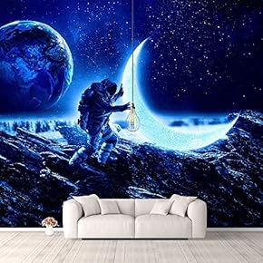 Wall Murals for Bedroom Fantasy View Mystery Collage Removable Wallpaper Peel and Stick Wall Stickers - 66x96 inches