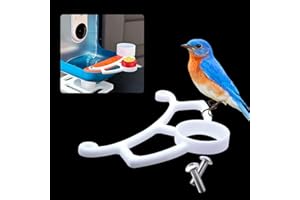CATOSUM Perch complicable with Bird Buddy, Wider Extension Perch to DIY Add-ons, Bird Accessories Compatible with Bird Buddy, Ideal Gift for Bird Lover (White)
