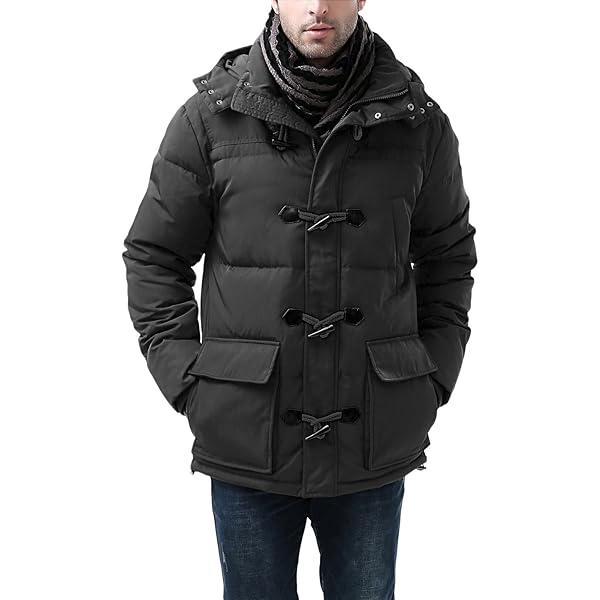 Big Clothing 4 U | D555 Lovett Tall Mens Parka Style Jacket - Navy|1XLT