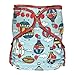 EcoAble Baby All-In-Two AI2 Hybrid Cloth Diaper w/ Pocket, One Size 10-35Lb (Balloon)