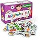 X-bet MAGNET Foam ABC Alphabet Magnets - Multi-Size, Mixed-Case - 26 Count - EVA Foam - Ideal for Toddlers & Kids